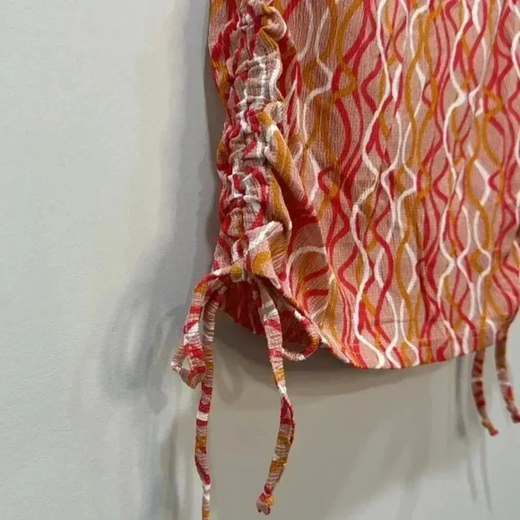 Kontrol Sleeveless Drawstring Ruched Blouse - Size L - Picture 5 of 11